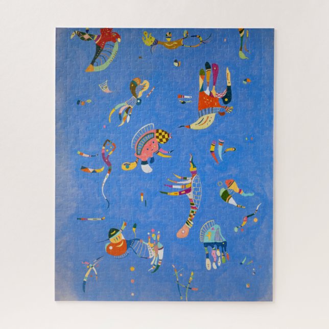 Puzzle Ciel bleu par Wassily Kandinsky (Vertical)