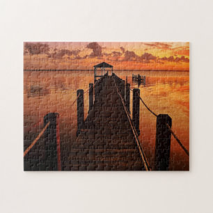 Puzzle Ciel de coucher du soleil