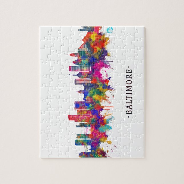 Puzzle Ciel du Maryland de Baltimore (Vertical)