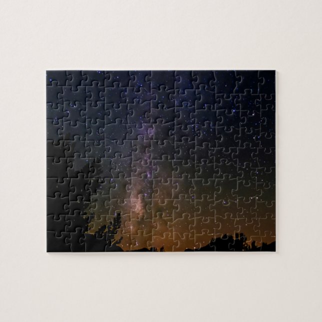 Puzzle Ciel nocturne de Milky Way, Californie (Horizontal)