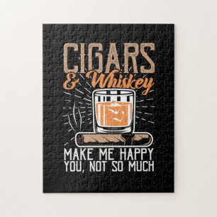 Puzzle Cigares Et Whiskey Me Rendre Heureux