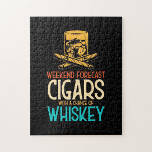Puzzle Cigares Week-End Avec Chance Whiskey