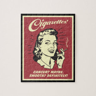 Puzzle Cigarettes : Le Cancer Peut-Être Def Doux.
