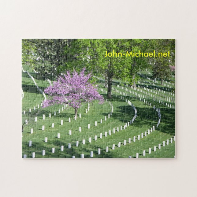 Puzzle Cimetière national d'Arlington Section 34 Printemp (Horizontal)