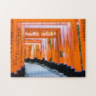 Puzzle Cinquante nuances d'orange - Senbon Torii, Kyoto