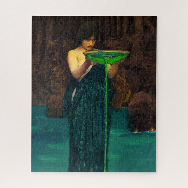Puzzle Circe Invidiosa par John William Waterhouse (Vertical)