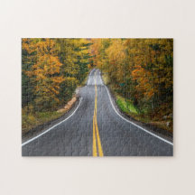 Circuit routier de feuillage d'automne