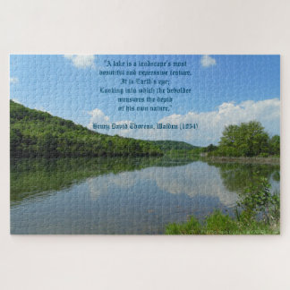 Puzzle Citation de Thoreau Walden Lake