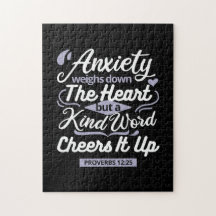 Citation d'encouragement chrétien – Anxiété et gen