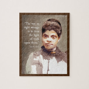 Puzzle Citation d'Ida B Wells et de "Vérité"