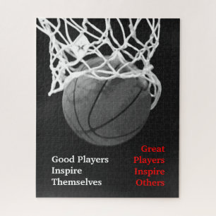 Puzzle Citation Inspirationnelle Basketball Inspiration J