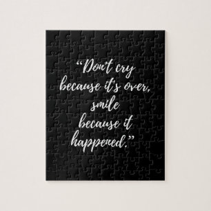 Puzzle Citation inspirée de jour de boîte-cadeau de
