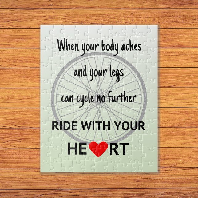 Puzzle Citation vélo roue verte (Créateur téléchargé)