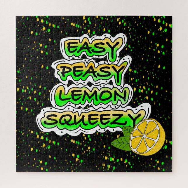 Puzzle Citron doux facile (Vertical)