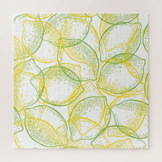 Puzzle Citrons et Limes : Motif frais.