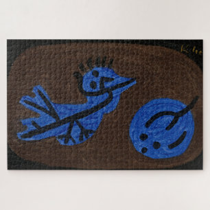 Puzzle Citrouille d'oiseaux bleus - Paul Klee 1939