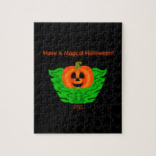 Puzzle Citrouille magique d'Halloween 20,3 cm X 25