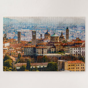 Puzzle Citta Alta à Bergamo, Italie