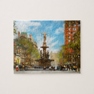 Puzzle City - Cincinnati OH - The Genius of water 1906