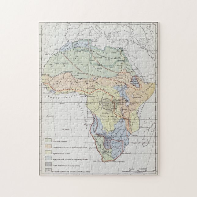 Puzzle Civilisations de l'Afrique (Vertical)