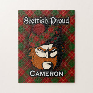 Puzzle Clan Cameron Scottish Proud Tartan
