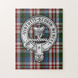 Puzzle Clan Donnachaidh (Robertson) Crest & Dress Tartan