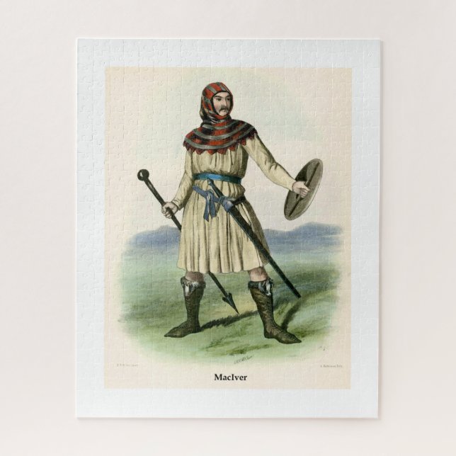 Puzzle Clan MacIver (Vertical)