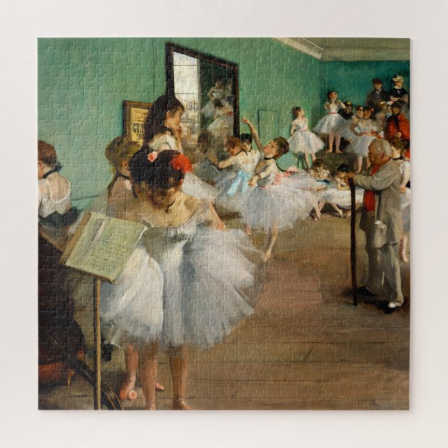 Puzzle Classe de danse par Edgar Degas (Vertical)