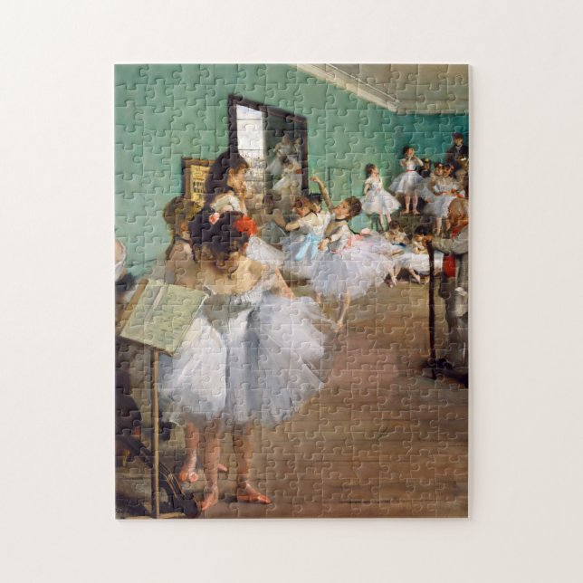 Puzzle Classe de danse par Edgar Degas (Vertical)