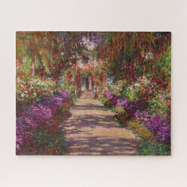 Puzzle Claude Monet | A Pathway à Monet's Garden (Horizontal)