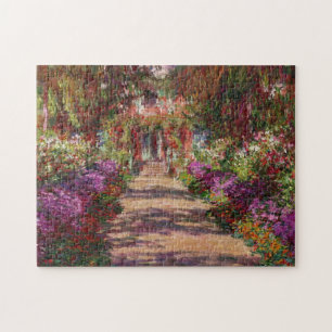 Puzzle Claude Monet A Pathway in Monet's Garden