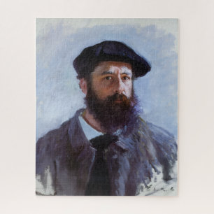 Puzzle Claude Monet, Autoportrait avec un béret,