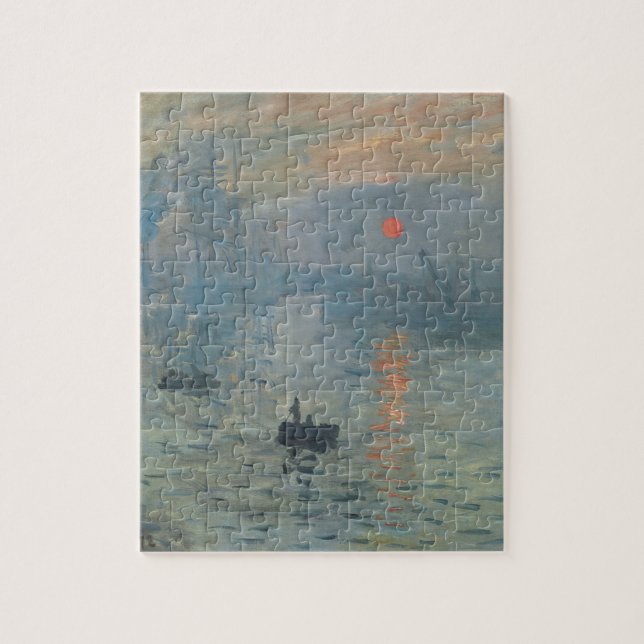 Puzzle Claude Monet Impression Sunrise Soleil Levant (Vertical)
