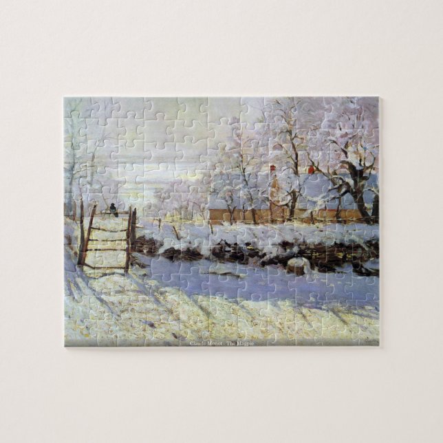 Puzzle Claude Monet - la pie (Horizontal)