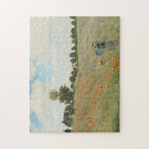 Puzzle Claude Monet Le Champ de coquelicots près d'Argent