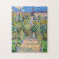 Claude Monet - Le jardin de l'artiste à Vetheuil