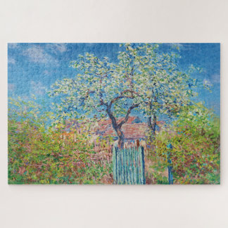 Puzzle Claude Monet Poirier en fleurs