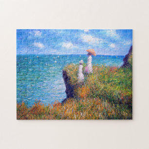 Puzzle Claude Monet : Promenade de falaise chez Pourville