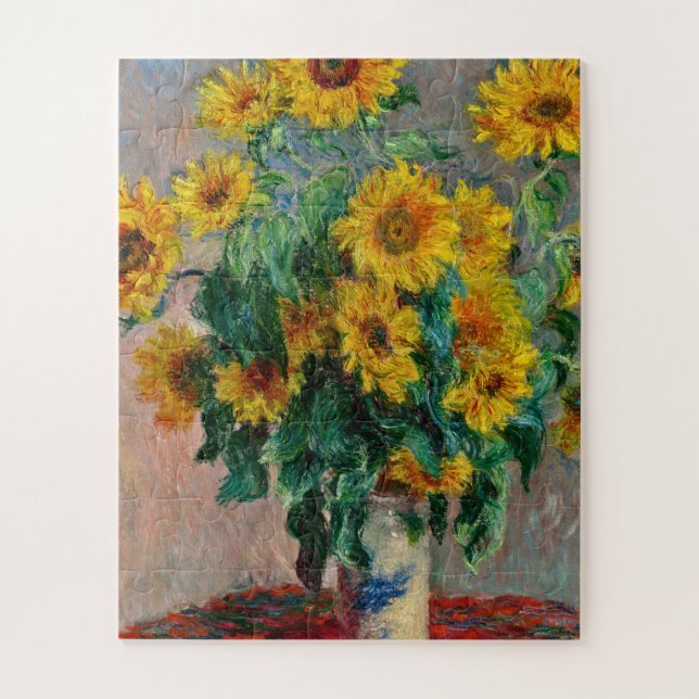 Puzzle Claude Monet - Tournesols (Vertical)