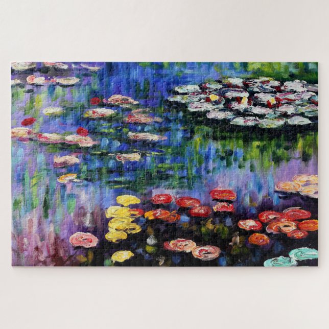 Puzzle Claude Monet Water Lilies 1916 Fine Art (Horizontal)