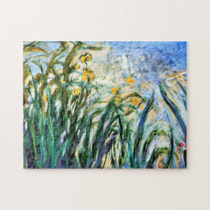 Puzzle Claude Monet Yellow Irises et Malva 19