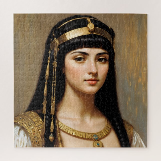 Puzzle Cleopatra Egyptian Queen Portrait Art (Vertical)