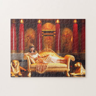 Puzzle Cléopâtre Reine Fantaisie Royale Égyptienne Ancien