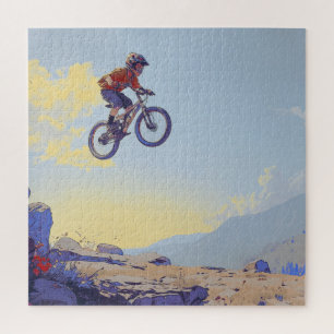 Puzzle Cliff Jumping BMXer - Conception du pilote BMX