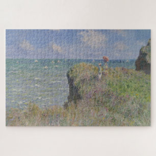 Puzzle Cliff Walk à Pourville Art Vintage par Monet
