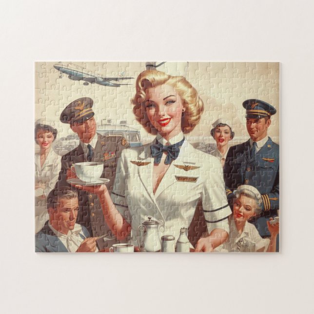 Puzzle Clin de stadier vintage (Horizontal)