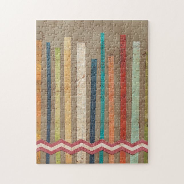 Puzzle Clôtures en papier II (Vertical)