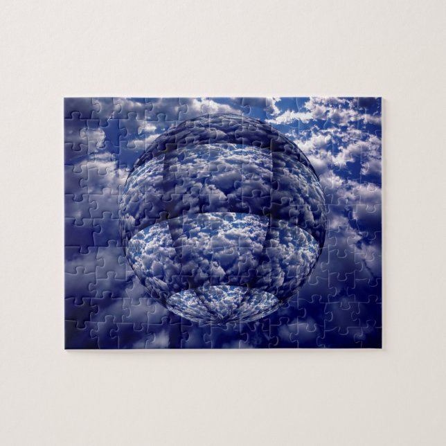 Puzzle Cloud 3D Abstrait (Horizontal)