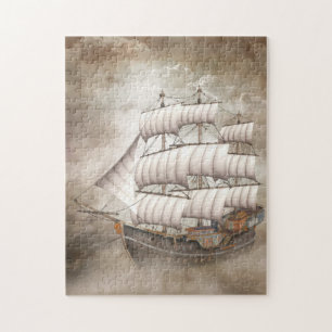 Puzzle Cloud Ship