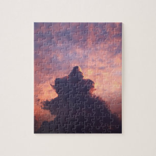 Puzzle Clouds in the sky during a sunset